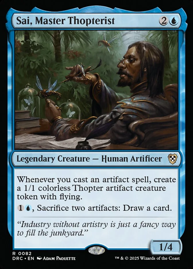 Sai, Master Thopterist 「DRC/82」「EN」