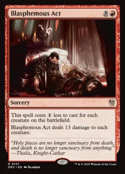 Blasphemous Act #101 · Magic: The Gathering