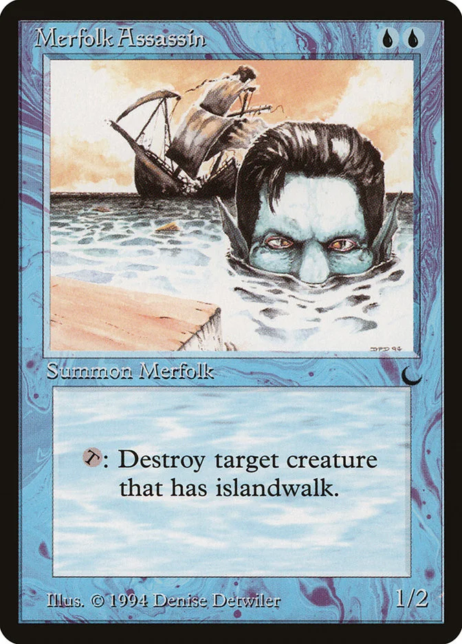 Merfolk Assassin 「DRK/32」「EN」