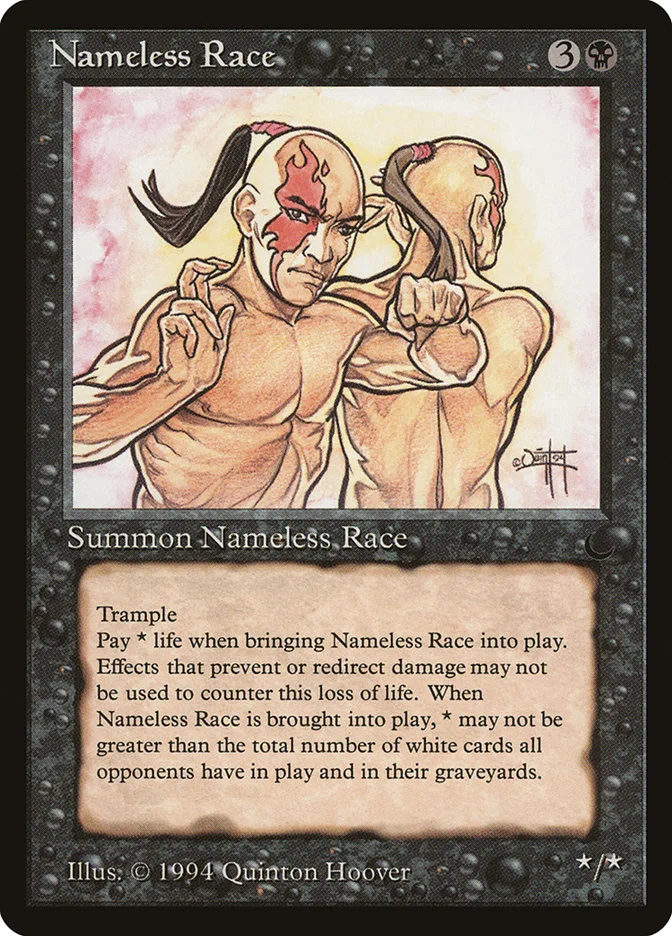 Nameless Race 「DRK/50」「EN」