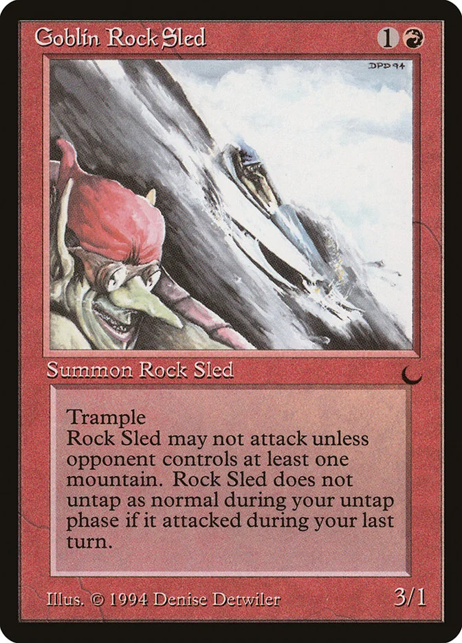 Goblin Rock Sled 「DRK/67」「EN」