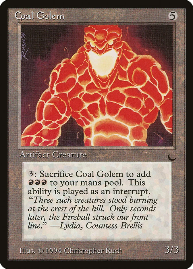 Coal Golem 「DRK/99」「EN」