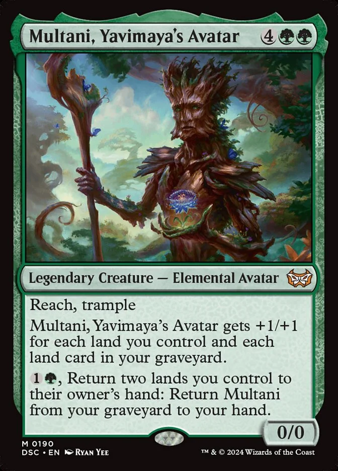 Multani, Yavimaya's Avatar 「DSC/190」「EN」