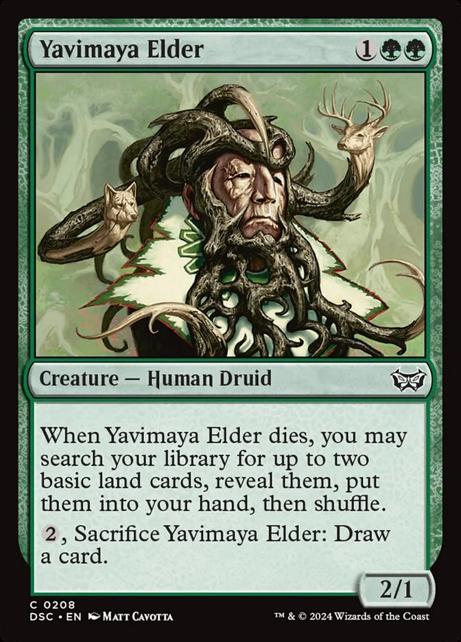 Yavimaya Elder 「DSC/208」「EN」