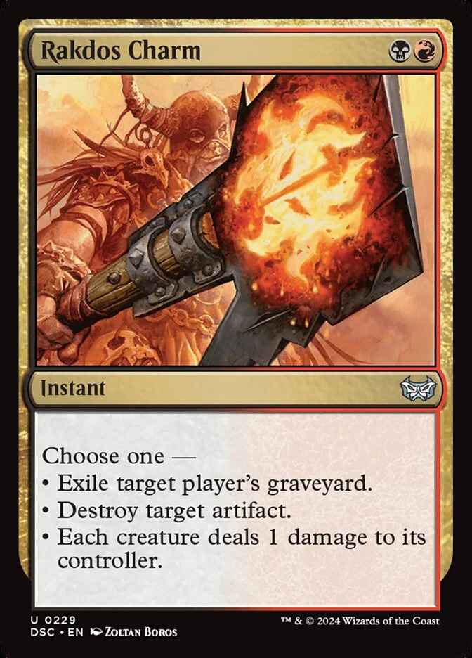 Rakdos Charm 「DSC/229」「EN」