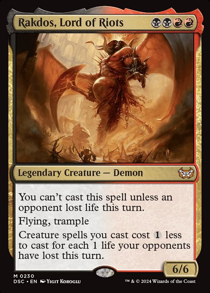 Rakdos, Lord of Riots 「DSC/230」「EN」