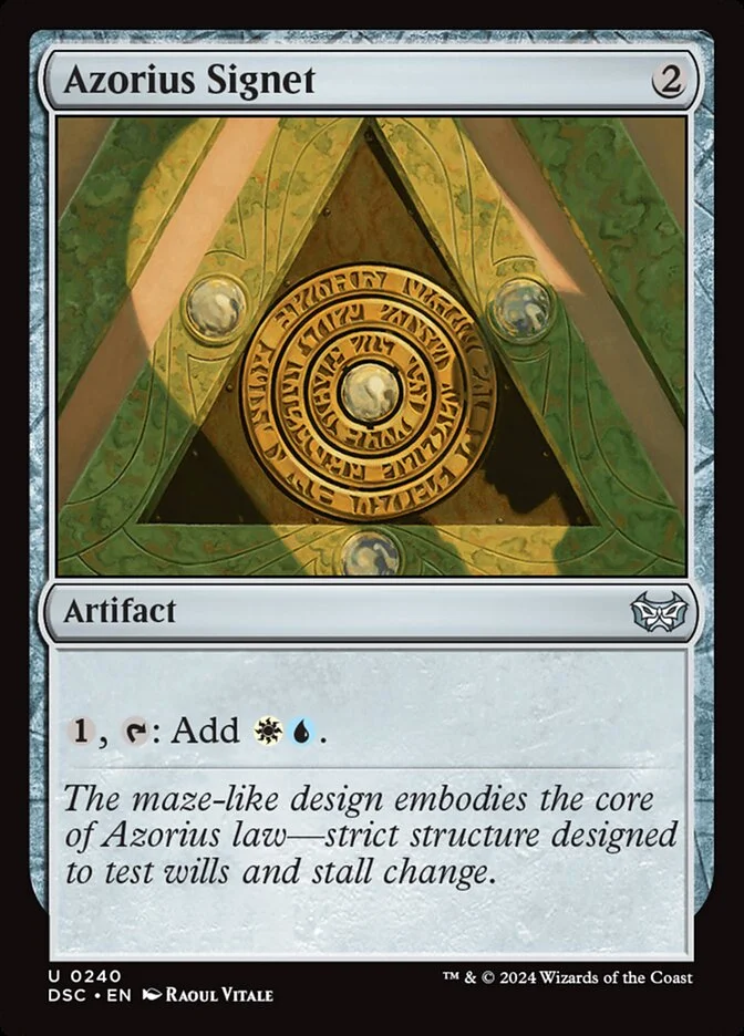 Azorius Signet 「DSC/240」「EN」