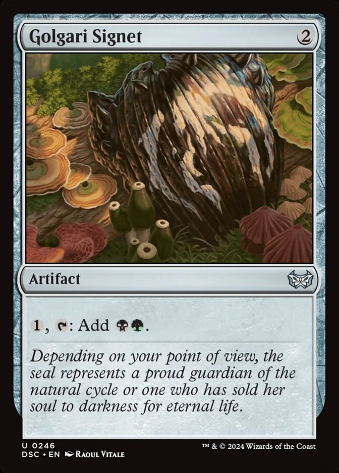 Golgari Signet 「DSC/246」「EN」