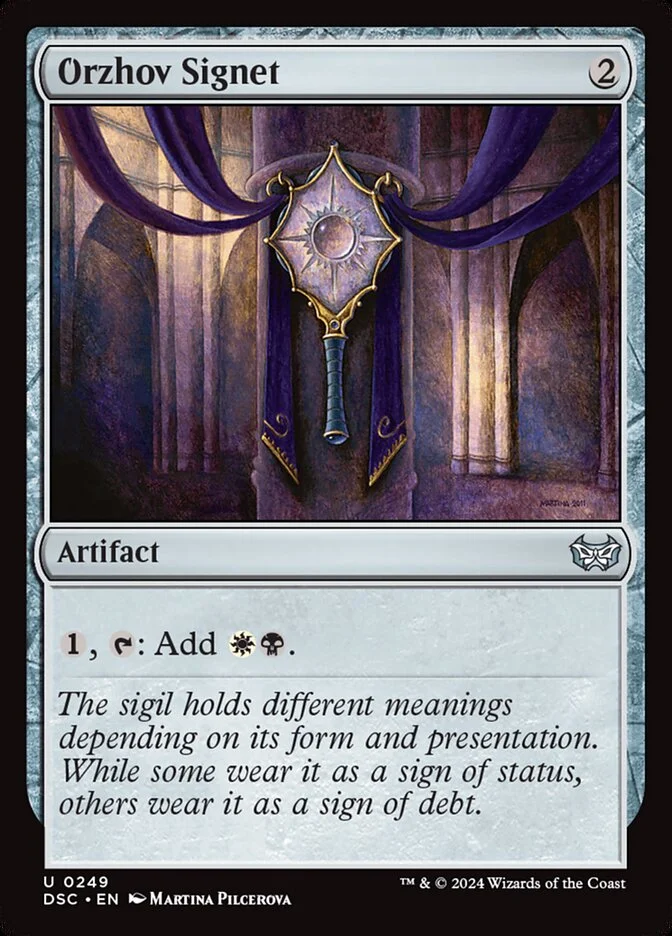 Orzhov Signet 「DSC/249」「EN」