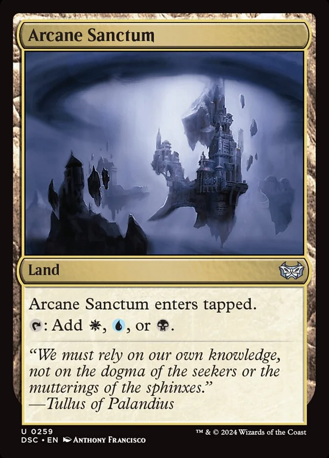Arcane Sanctum 「DSC/259」「EN」