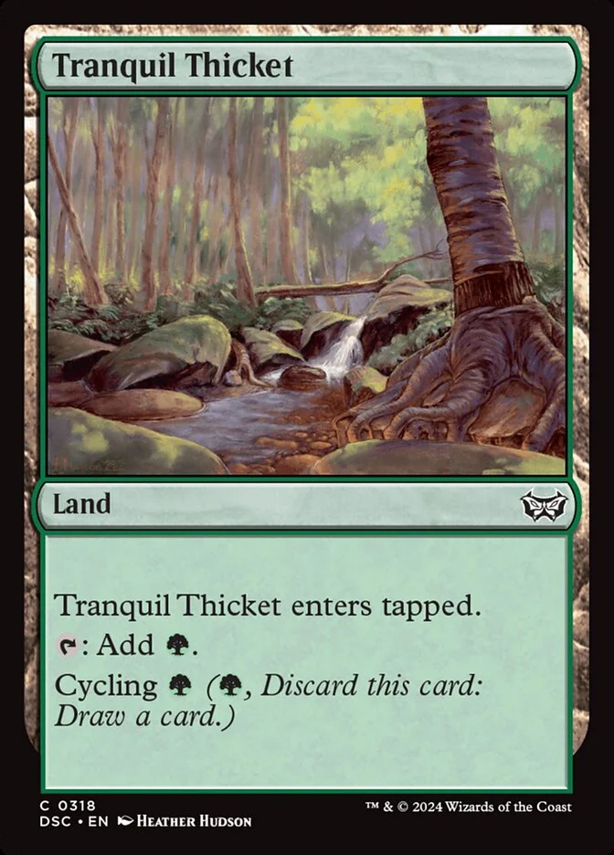 Tranquil Thicket 「DSC/318」「EN」