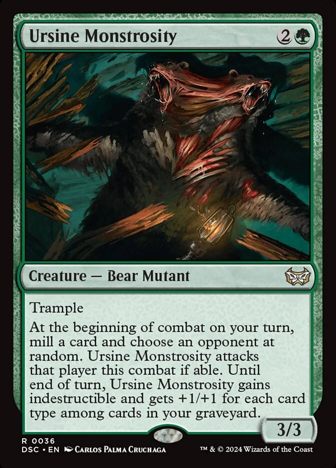 Ursine Monstrosity 「DSC/36」「EN」