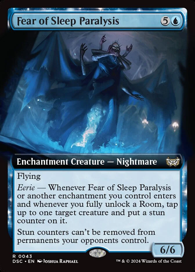 Fear of Sleep Paralysis 「DSC/43」「EN」