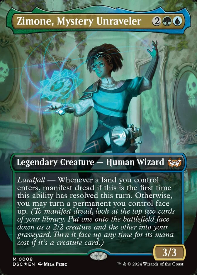 Zimone, Mystery Unraveler 「DSC/8」「EN」