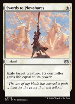 Swords to Plowshares #106 · Magic: The Gathering
