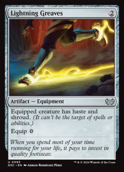 Lightning Greaves #93 · Magic: The Gathering