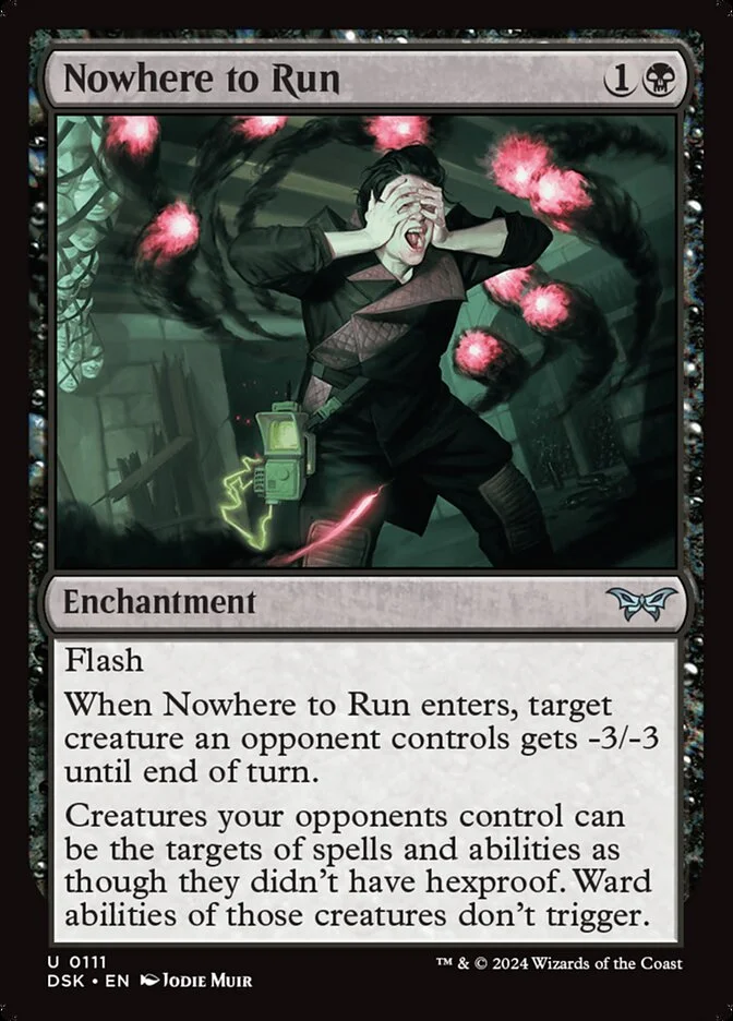 Nowhere to Run 「DSK/111」「EN」