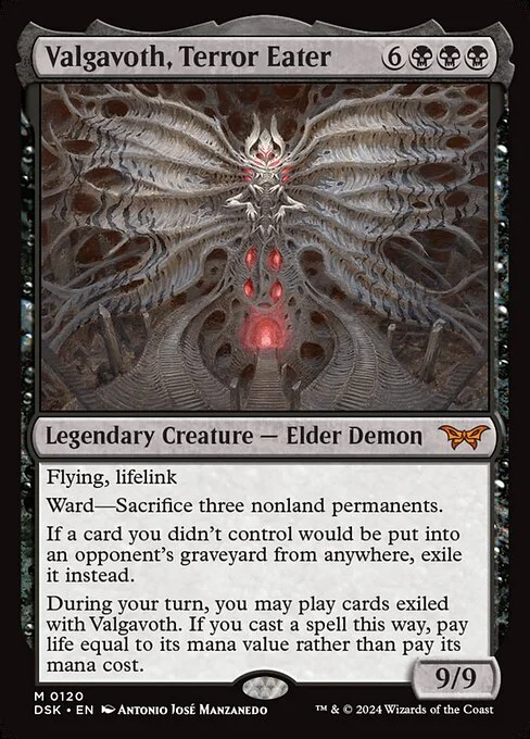 Valgavoth, Terror Eater DSK 120
