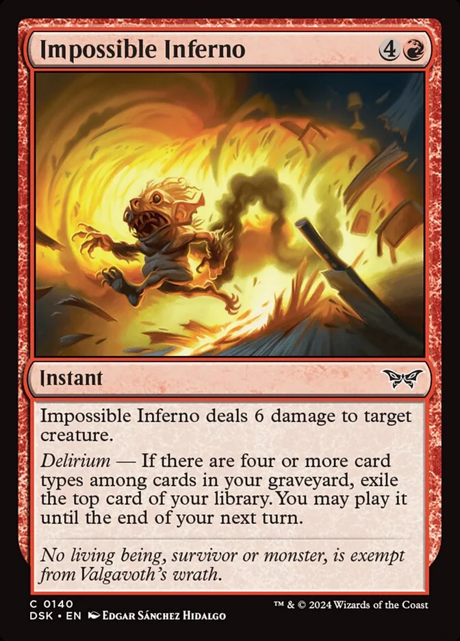 Impossible Inferno 「DSK/140」「EN」