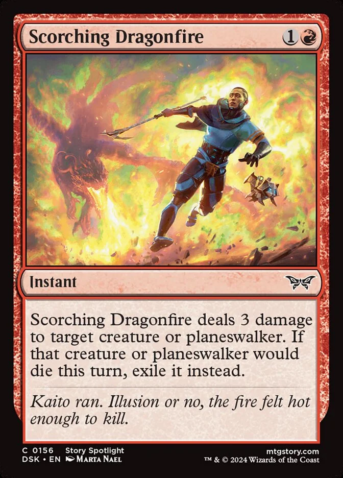 Scorching Dragonfire 「DSK/156」「EN」