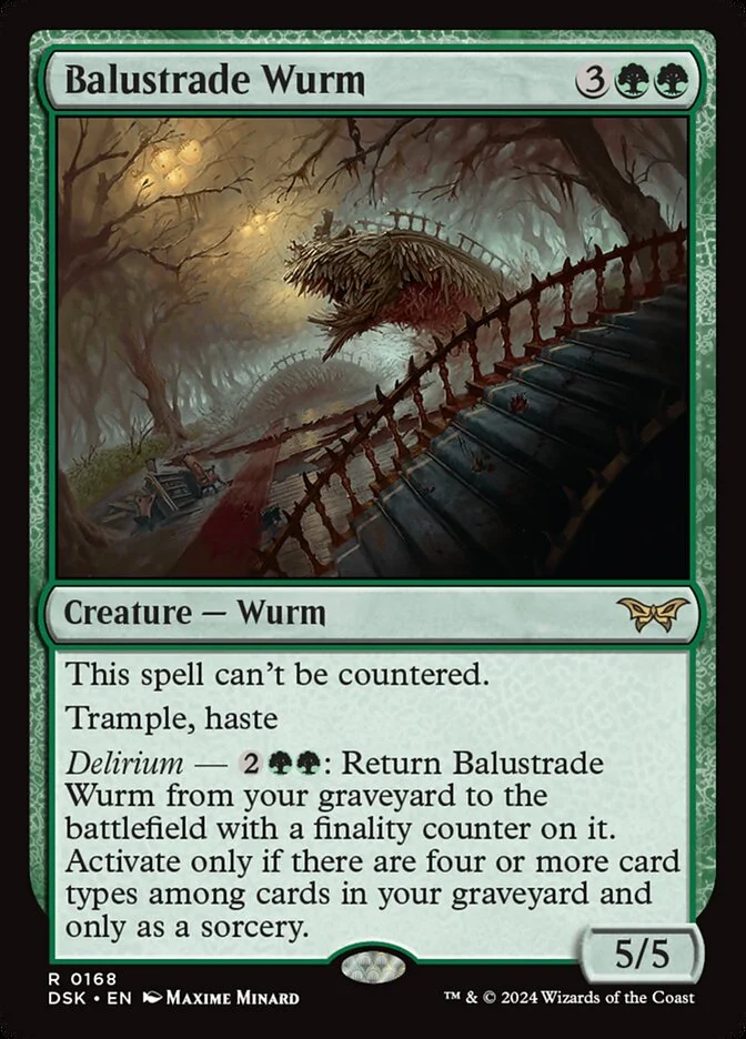 Balustrade Wurm 「DSK/168」「EN」