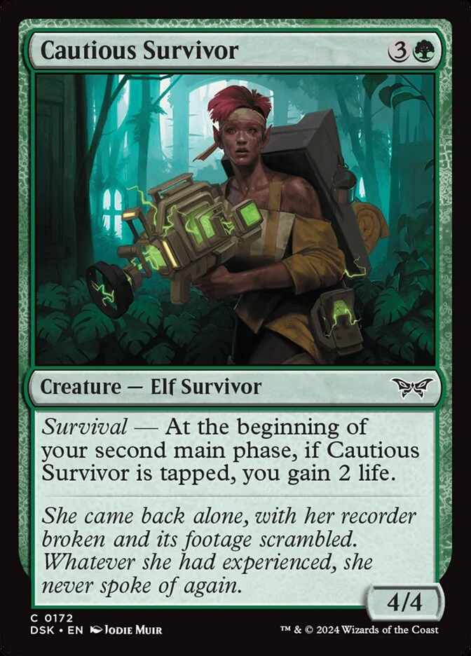 Cautious Survivor 「DSK/172」「EN」