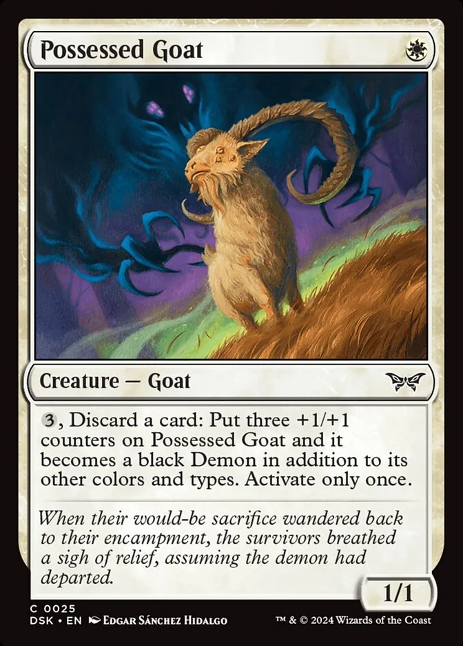 Possessed Goat 「DSK/25」「EN」