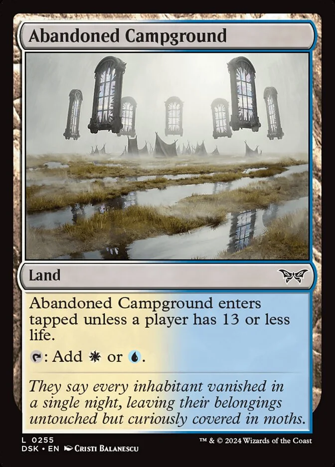 Abandoned Campground 「DSK/255」「EN」