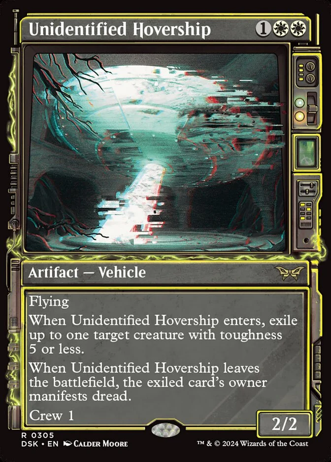 Unidentified Hovership 「DSK/305」「EN」