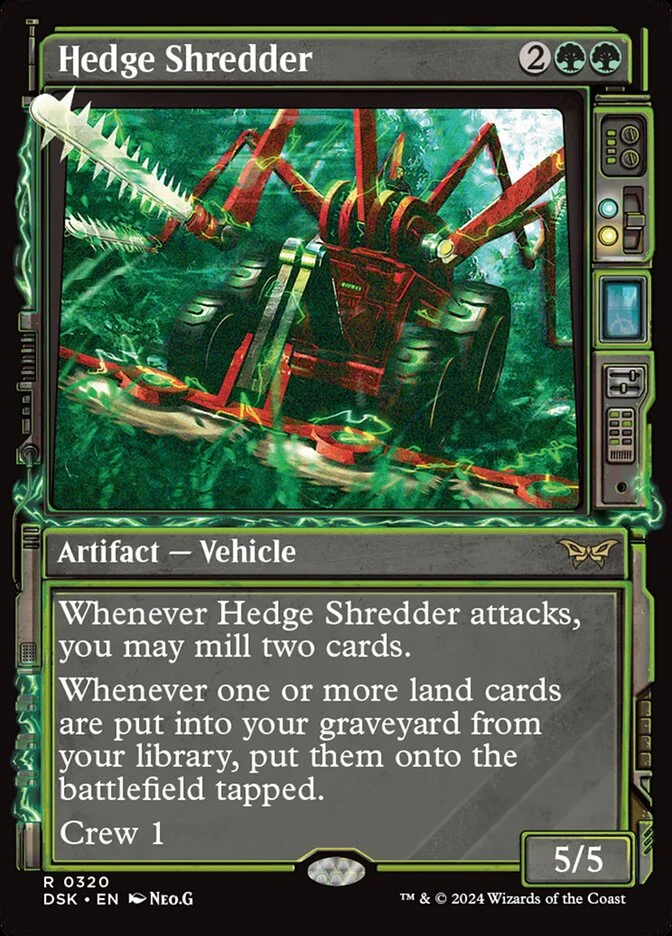 Hedge Shredder 「DSK/320」「EN」
