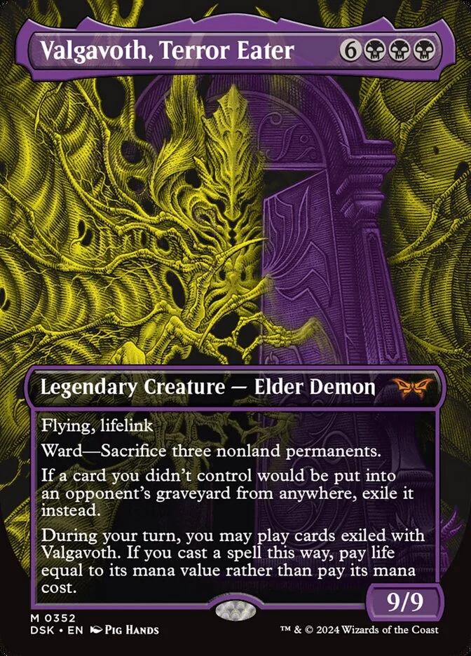 Valgavoth, Terror Eater 「DSK/352」「EN」