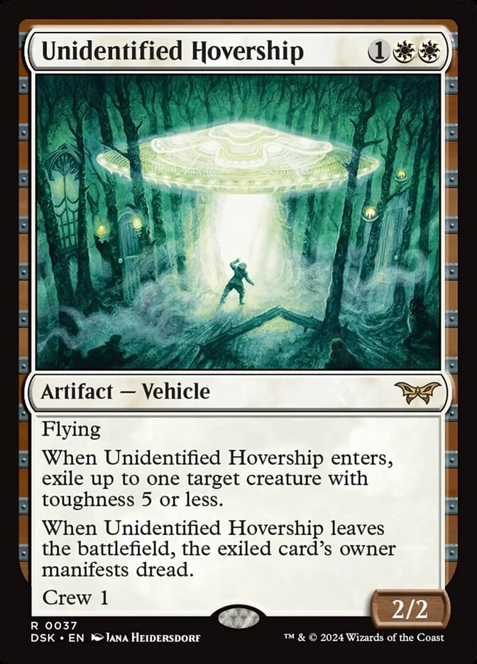 Unidentified Hovership 「DSK/37」「EN」