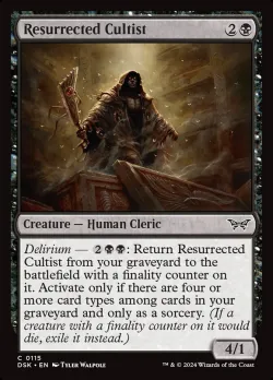 Resurrected Cultist #115 · Magic: The Gathering