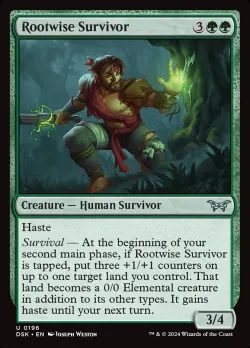 Rootwise Survivor #196 · Magic: The Gathering