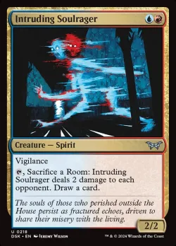 Intruding Soulrager #218 · Magic: The Gathering