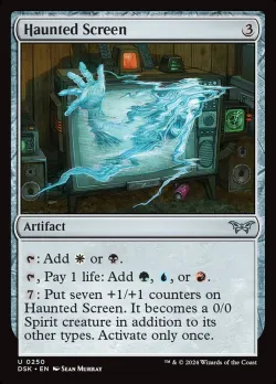 Haunted Screen #250 · Magic: The Gathering