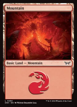 Mountain #284 · Magic: The Gathering