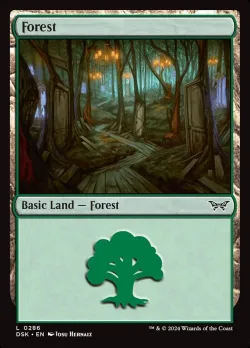 Forest #286 · Magic: The Gathering