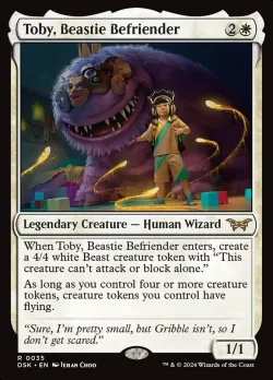 Toby, Beastie Befriender #35 · Magic: The Gathering