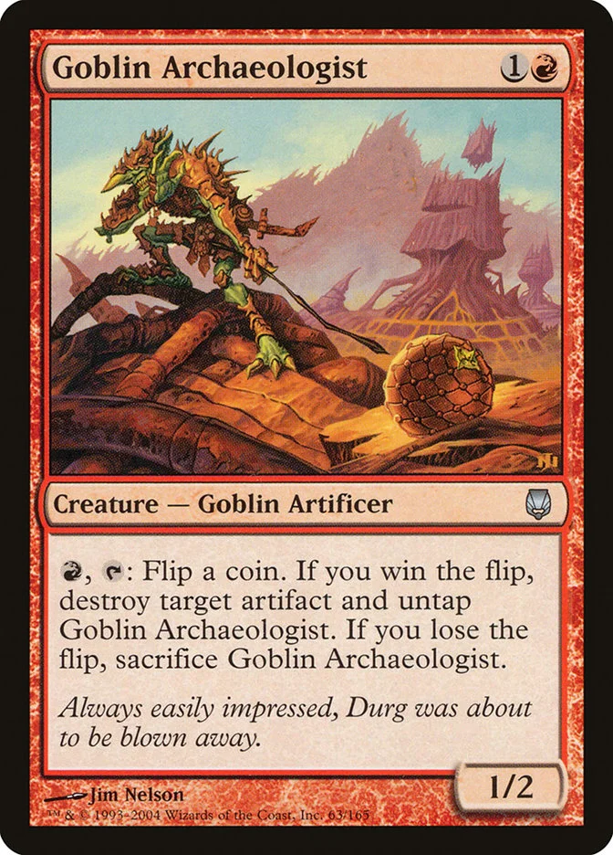 Goblin Archaeologist 「DST/63」「EN」