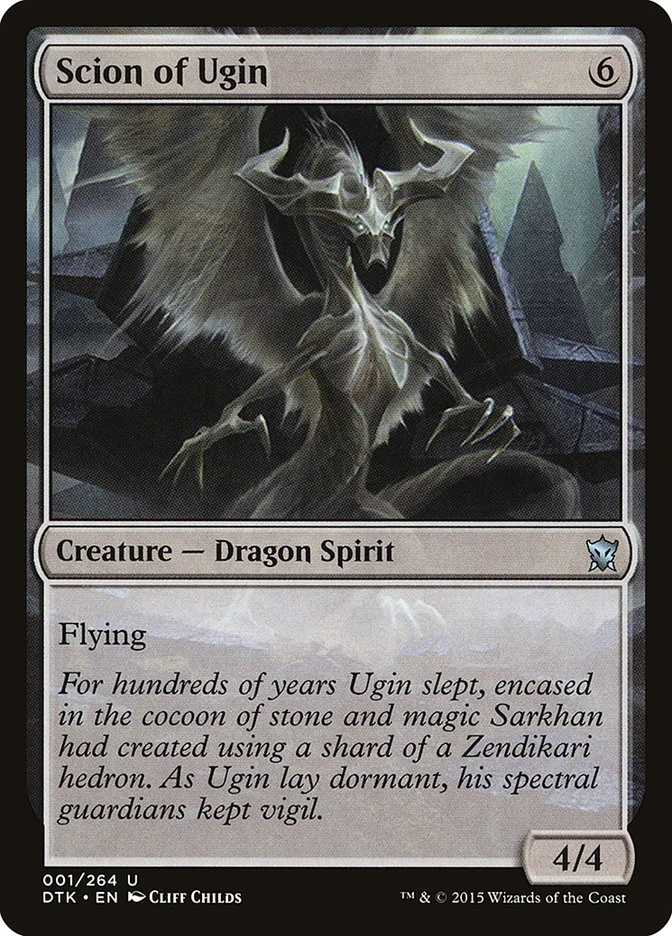 Scion of Ugin 「DTK/1」「EN」