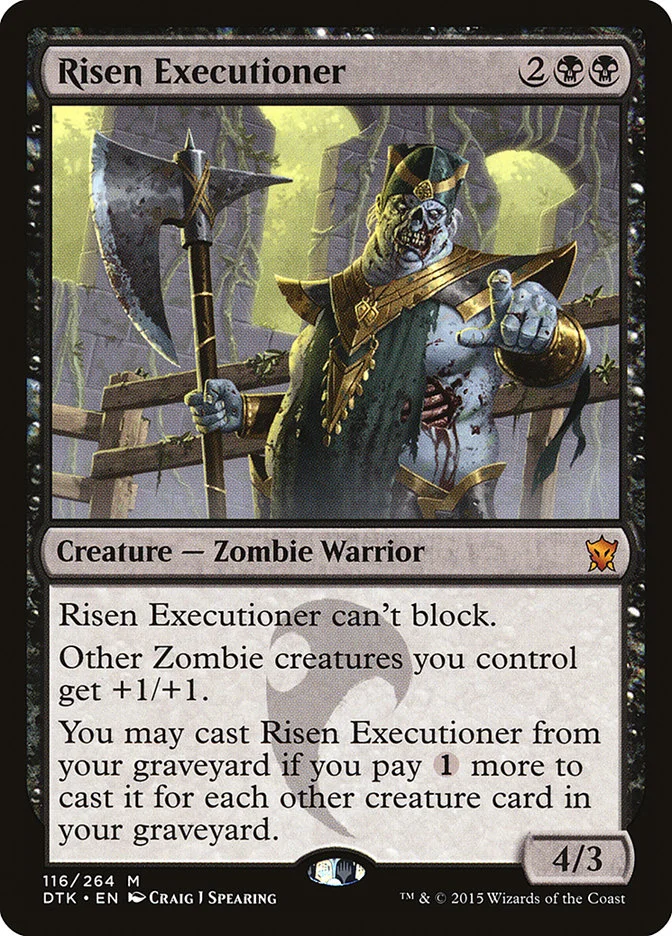 Risen Executioner 「DTK/116」「EN」