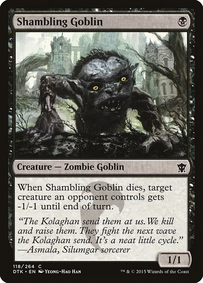 Shambling Goblin 「DTK/118」「EN」