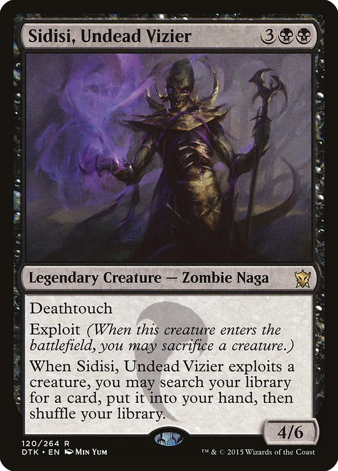 Sidisi, Undead Vizier 「DTK/120」「EN」