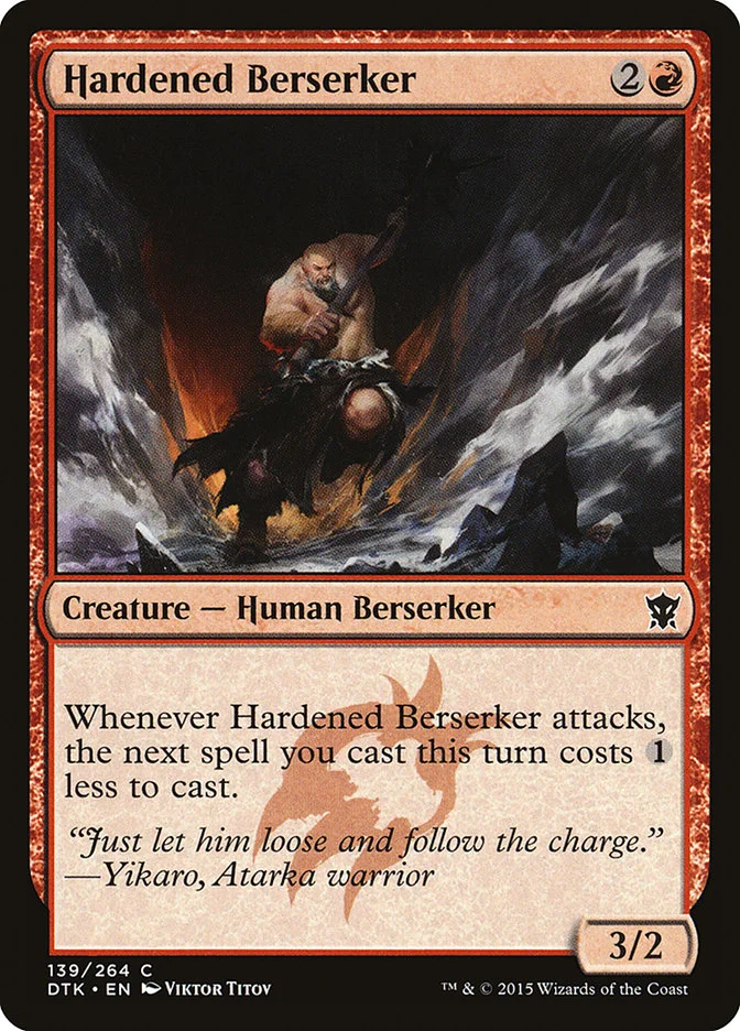 Hardened Berserker 「DTK/139」「EN」
