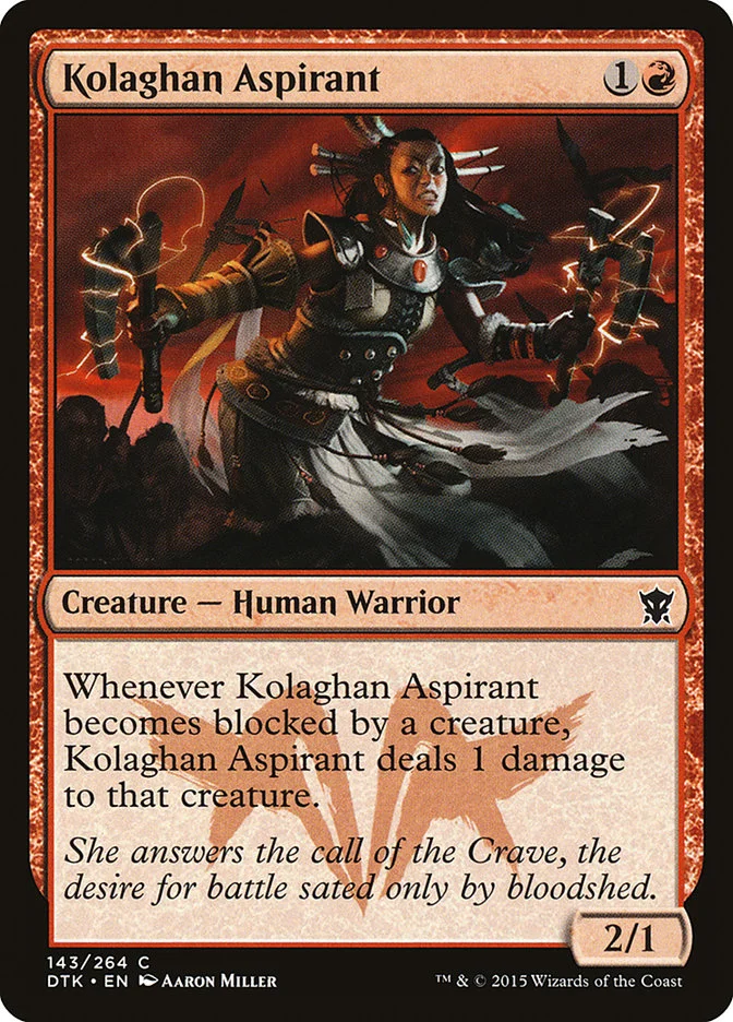 Kolaghan Aspirant 「DTK/143」「EN」
