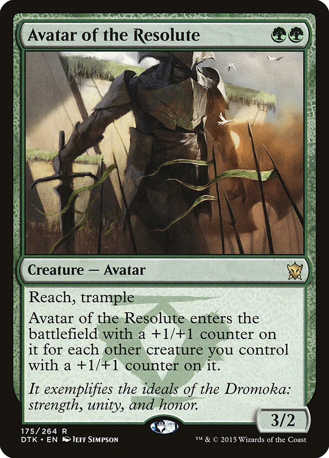 Avatar of the Resolute 「DTK/175」「EN」