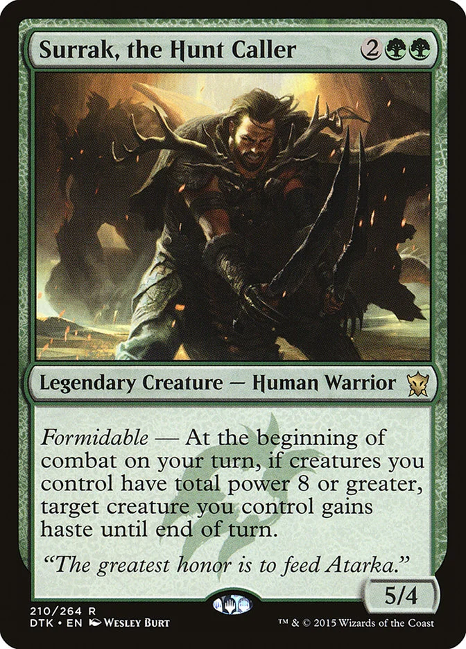 Surrak, the Hunt Caller 「DTK/210」「EN」