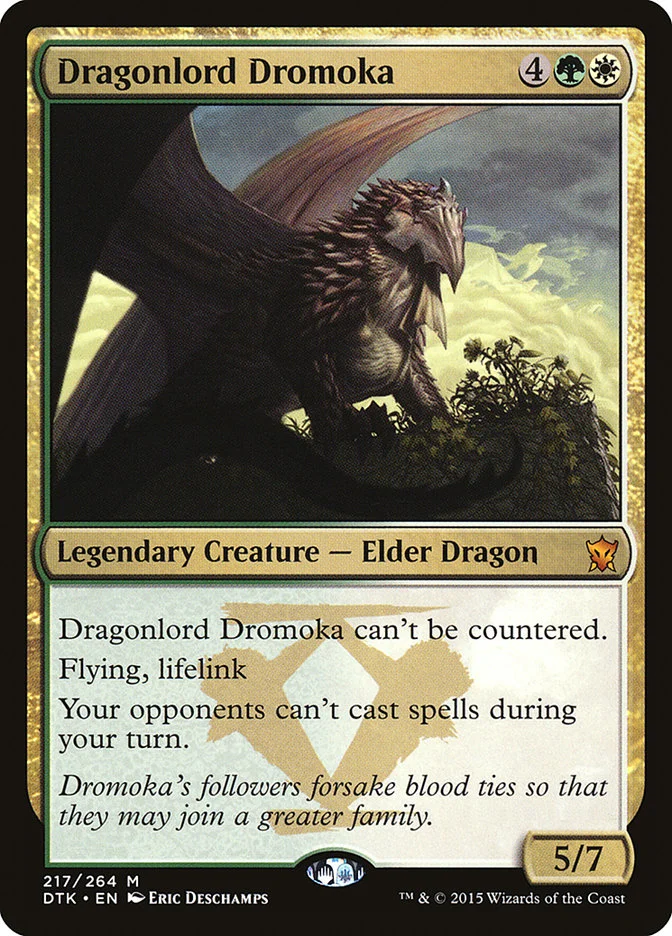 Dragonlord Dromoka 「DTK/217」「EN」