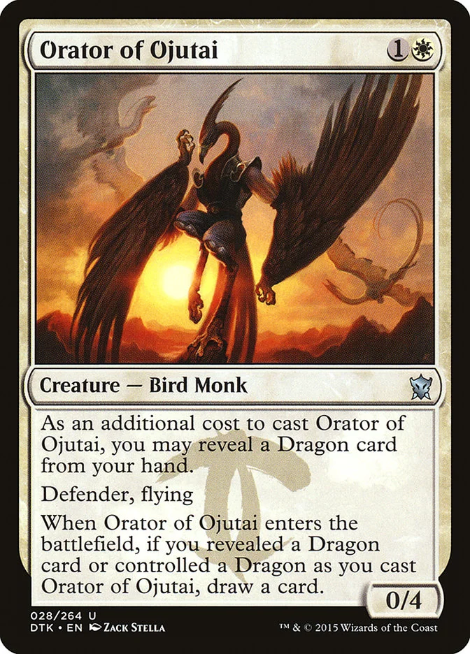 Orator of Ojutai 「DTK/28」「EN」